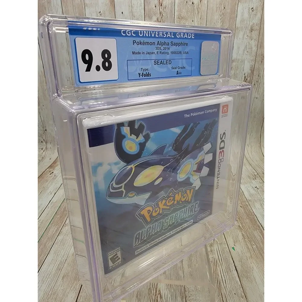 Pokémon Alpha Sapphire Nintendo 3DS 2014 CGC Graded 9.8 A++ Early Print